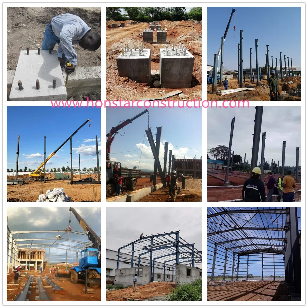 Prefabricated Steel Structure Workshop and Garage