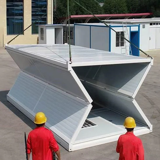 Casa container pieghevole dal design moderno con casa prefabbricata mobile a prezzo vantaggioso